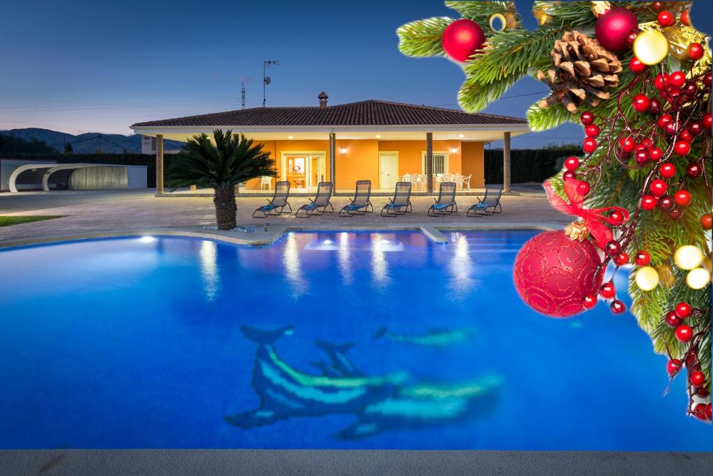 Bazén v ubytování Fidalsa Dom Perignon nebo v jeho okolí