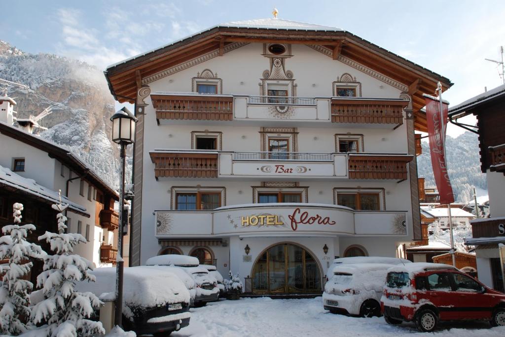 Hotel Flora v zimě