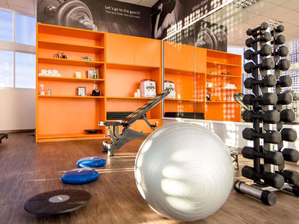 Fitness centrum a/nebo fitness zařízení v ubytování ibis Jundiai Shopping