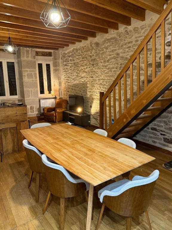 Posezení v ubytování Duplex de charme Quimpérois Place Saint-Corentin