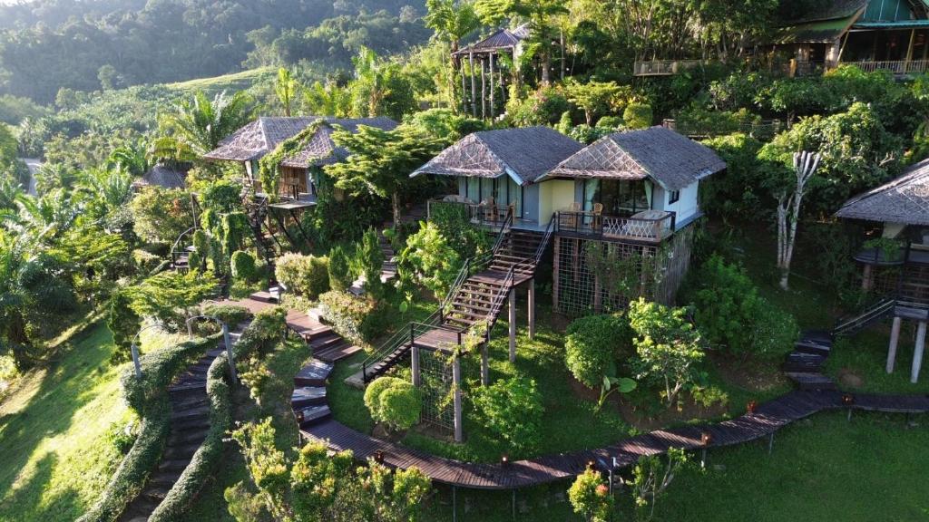 En have udenfor Khaosok Boutique Camps