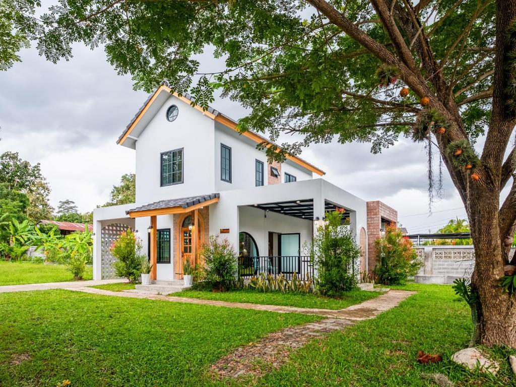 Budova, kde se vila nachází