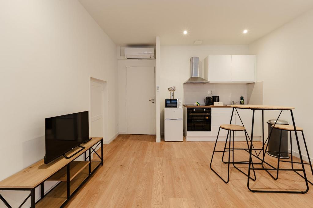 Nhà bếp/bếp nhỏ tại Le Chapelier