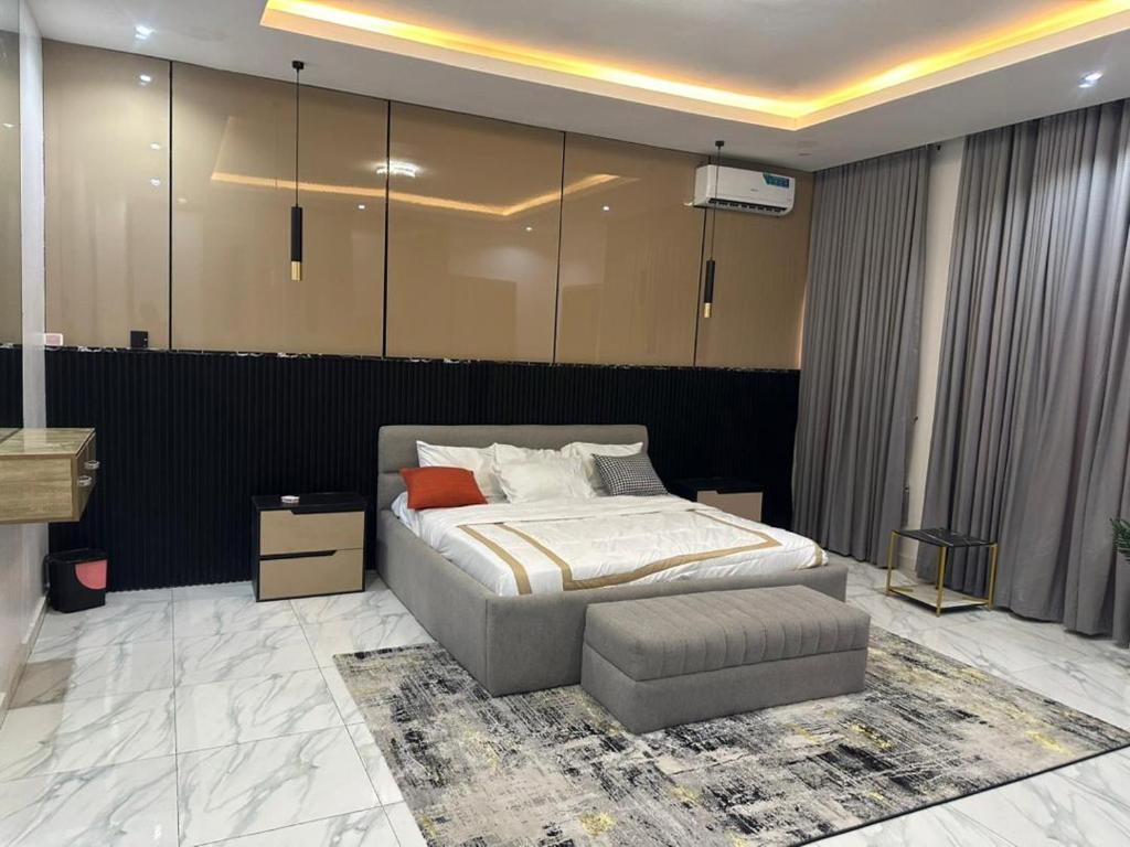 Ένα ή περισσότερα κρεβάτια σε δωμάτιο στο Primefix