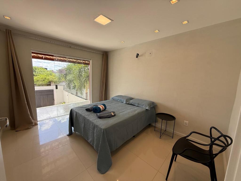 Postel nebo postele na pokoji v ubytování Village GRAND LUX exclusivo com piscina privativa