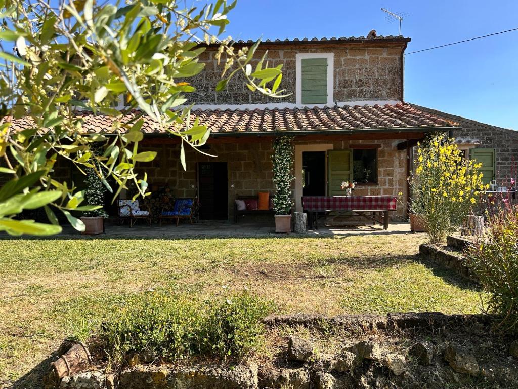 Zahrada ubytování Il Casale di Zoe