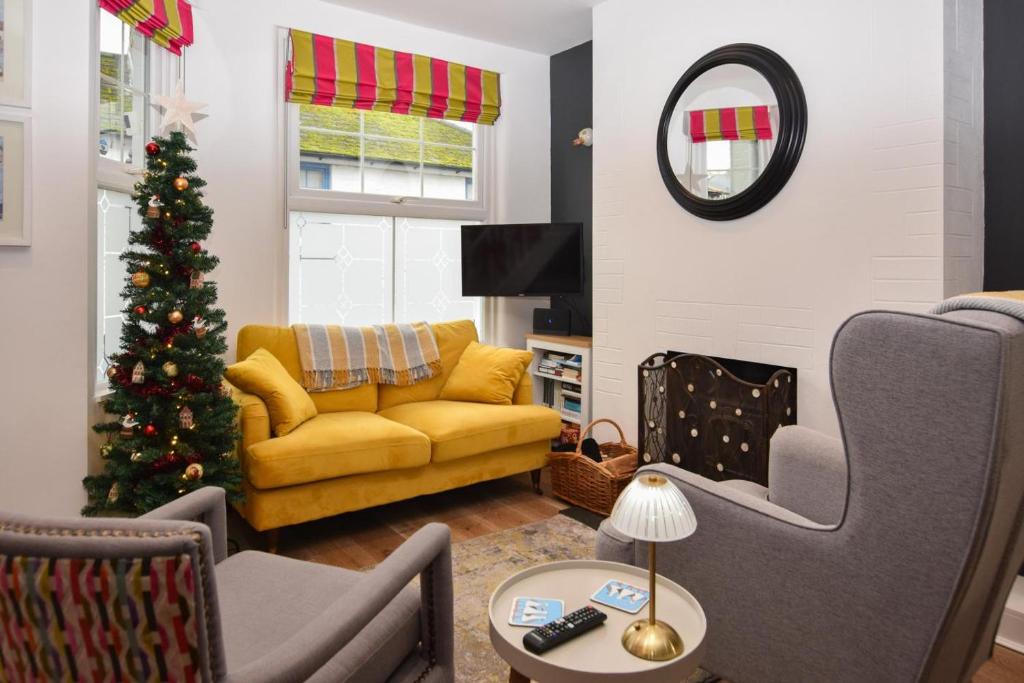 Posezení v ubytování 3 Bed in Fowey oc-g33050