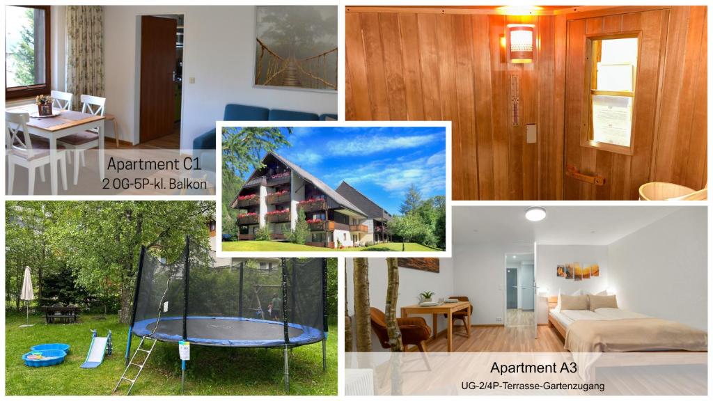 ザンクト・ブラージエンにあるFerienhaus Albmatte-Naturidyll am Fluss-Novemberaktion-Sauna inklusiveの家屋写真集