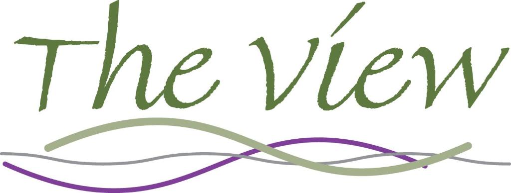 a handwritten sign that reads the view at The View Guest House (Adults Only) in Llandudno