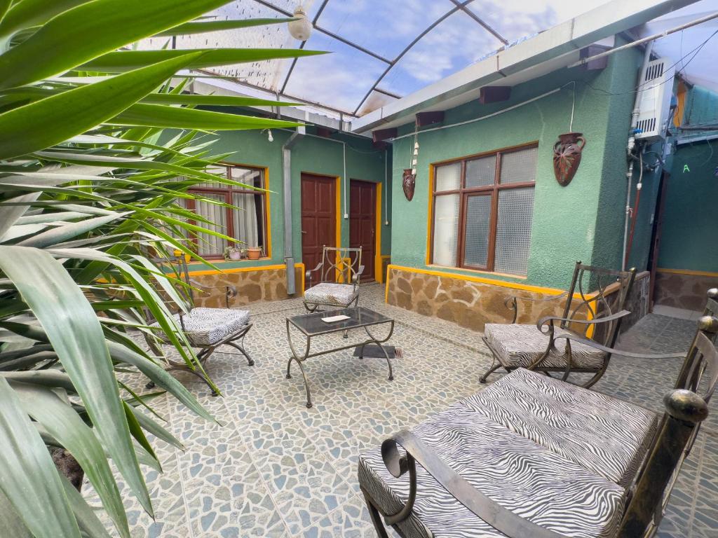 Αίθριο ή υπαίθριος χώρος στο Casa Casso