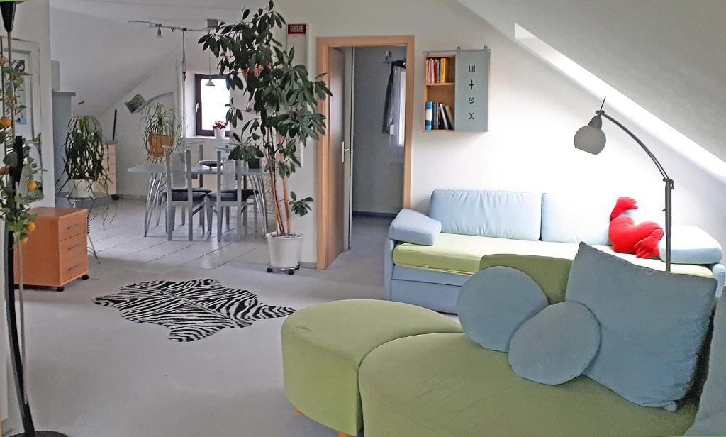 Posezení v ubytování Haus Krönert