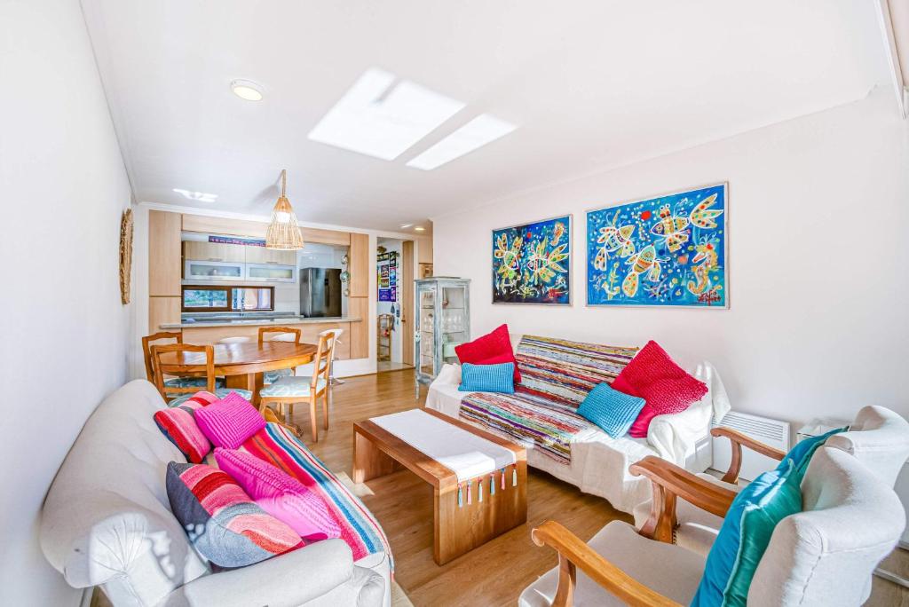 Istumisnurk majutusasutuses Brisa Viva Papudo - 3D Wifi y Playa