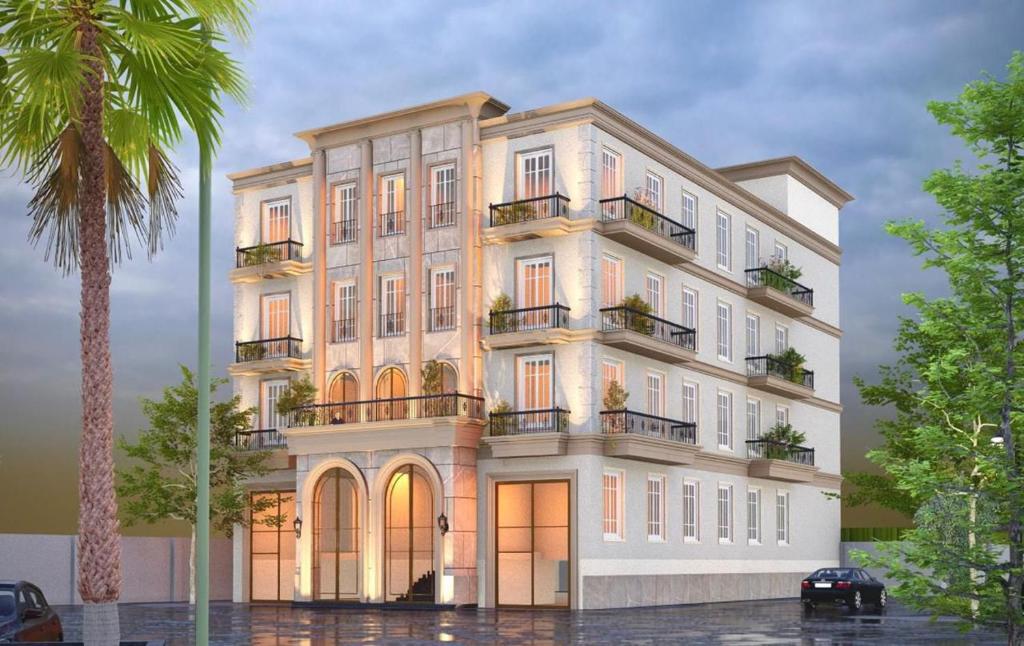 Budova, kde se hotel nachází