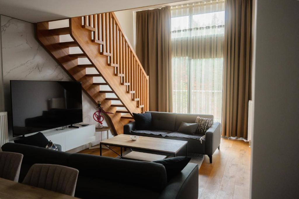 Posezení v ubytování Apartment Verano