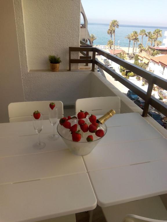 Balkón nebo terasa v ubytování HH Apartamento La Herradura Playa