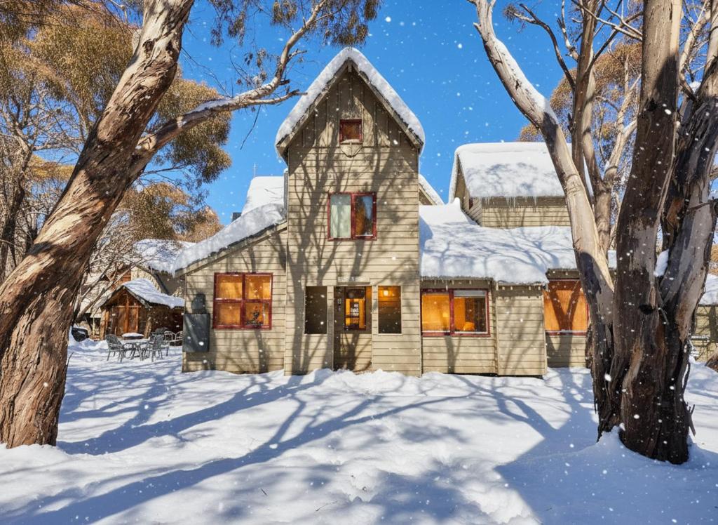 Το Silver Brumby Chalet alpine-getaways τον χειμώνα