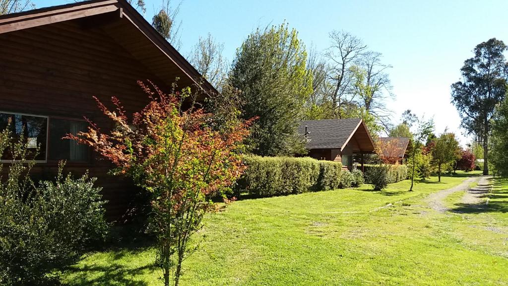 Zahrada ubytování Cabañas Chilcos del Sur