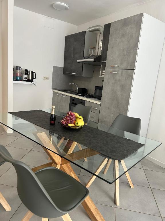 Kuchyň nebo kuchyňský kout v ubytování Tiny House Trento