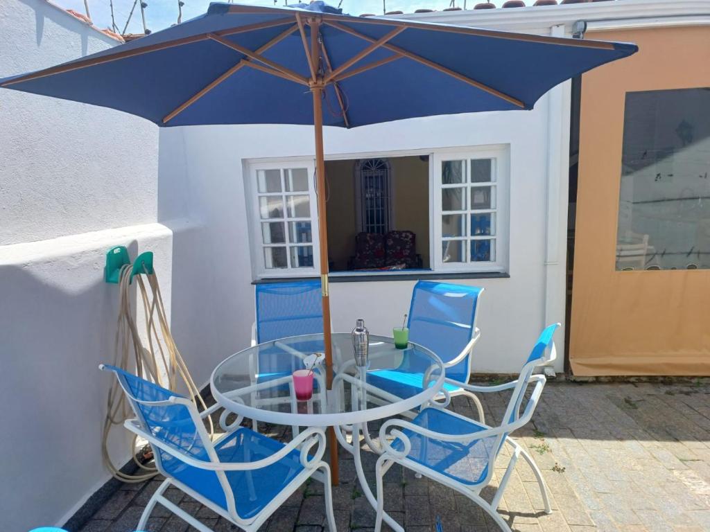 En terrasse eller udendørsområde på Arco-íres do Sheyke