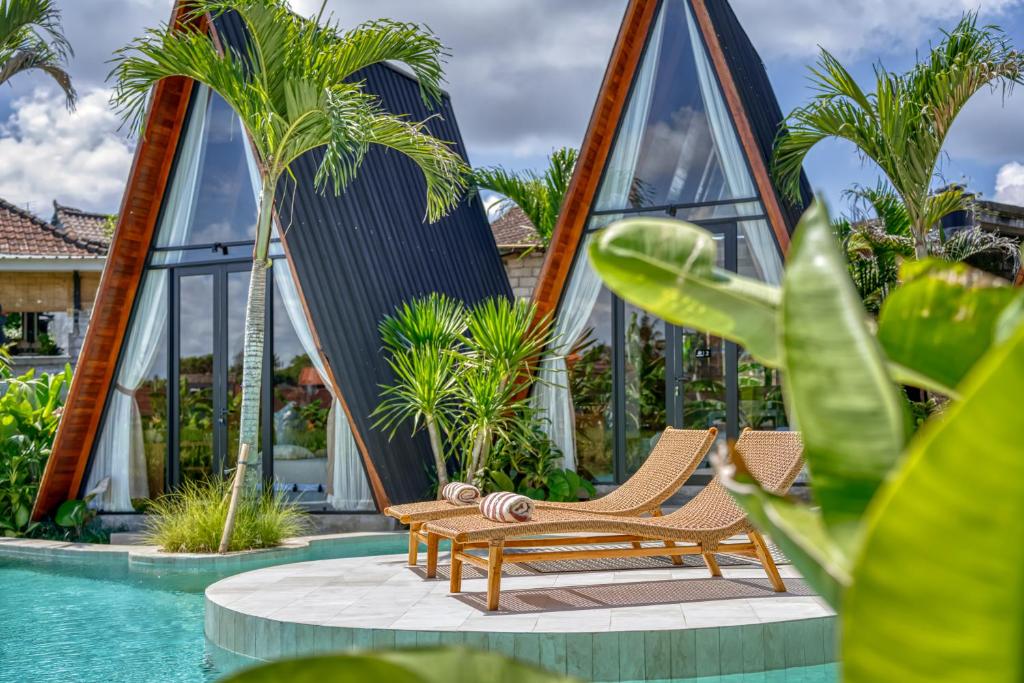 Πισίνα στο ή κοντά στο Elmon Ricefield Hotel