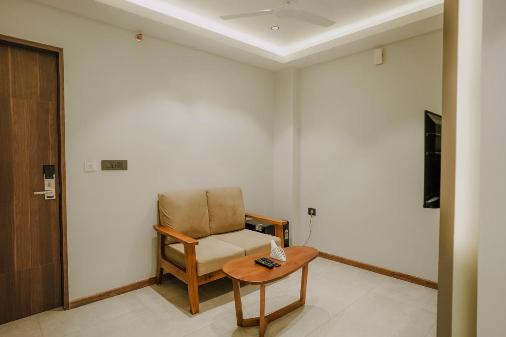 Posezení v ubytování Alite Enclaves Fully furnished apartments