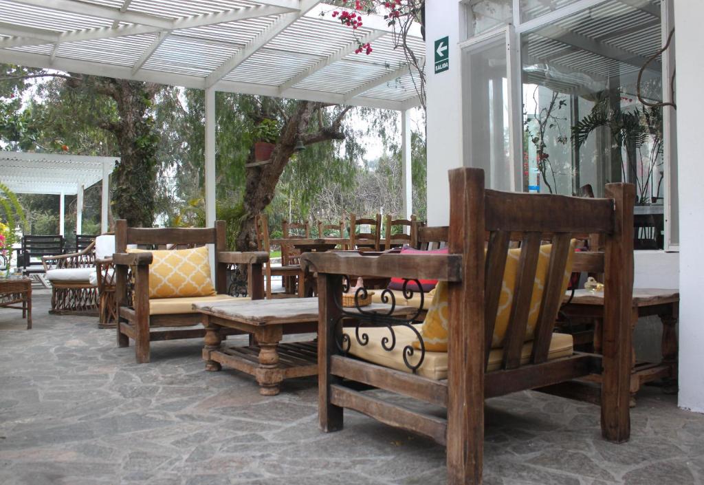 Restaurace v ubytování Hotel Los Palomos