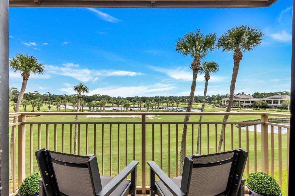 Balkón nebo terasa v ubytování 439 Plantation Club Villas