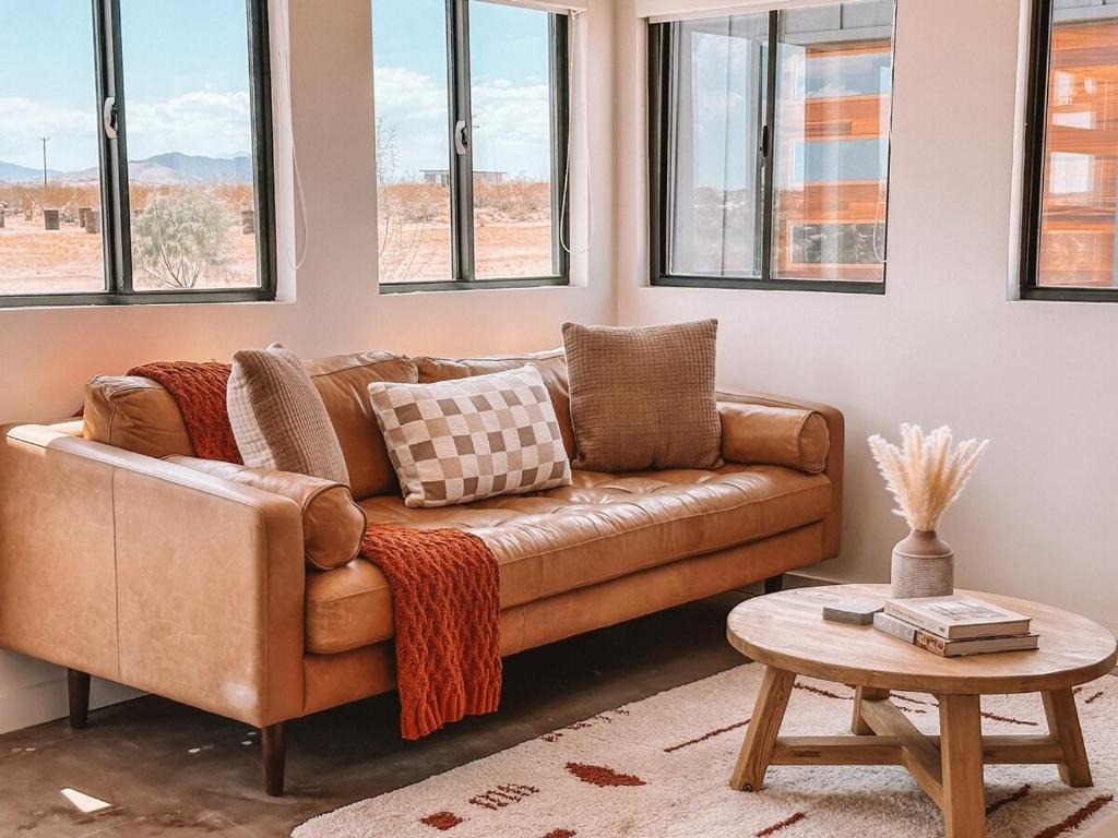 Posezení v ubytování Romantic Stargazing Escape Starlight Sanctuary