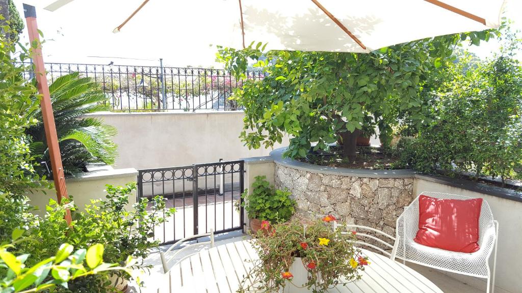 Ogród w obiekcie Appartamento Verde Taormina