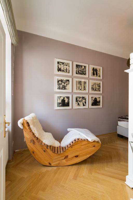 Postel nebo postele na pokoji v ubytování Apartment Vienna Your home abroad