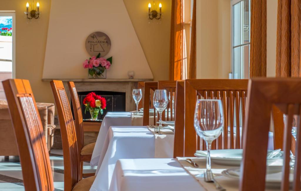 Restaurace v ubytování Philoxenia