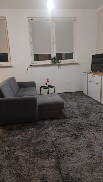 TV a/nebo společenská místnost v ubytování Apartament 35m2