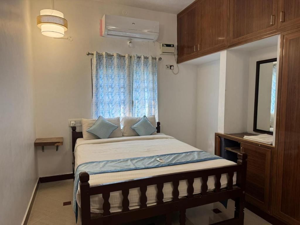 Postel nebo postele na pokoji v ubytování De Pondy beachside Villa