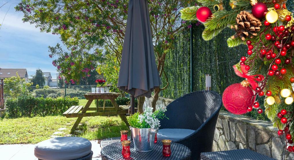 Zahrada ubytování Seaside Retreat by Fidalsa