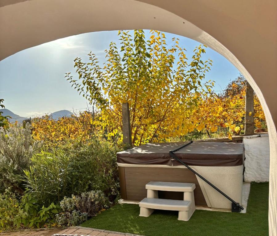 Zahrada ubytování Káli Panoráma Birtok