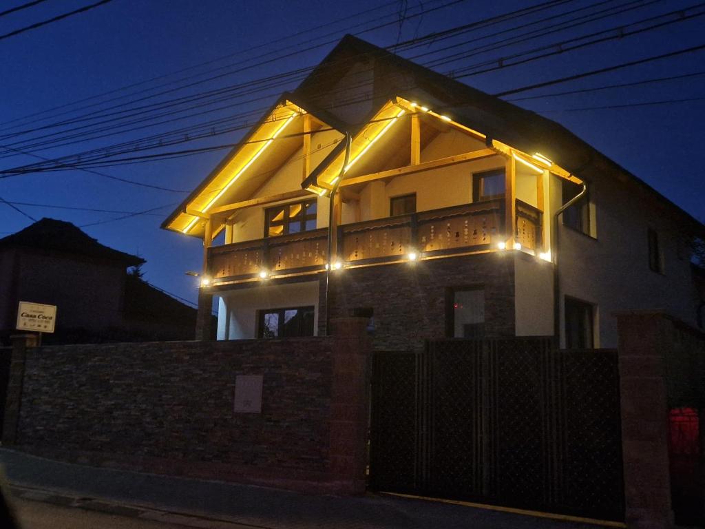 Bygningen som villaen ligger i