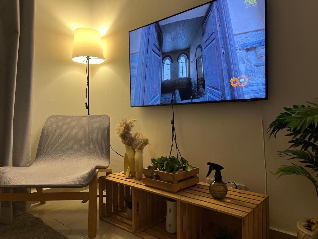 Μια τηλεόραση ή/και κέντρο ψυχαγωγίας στο Elite Residence by the LOFT