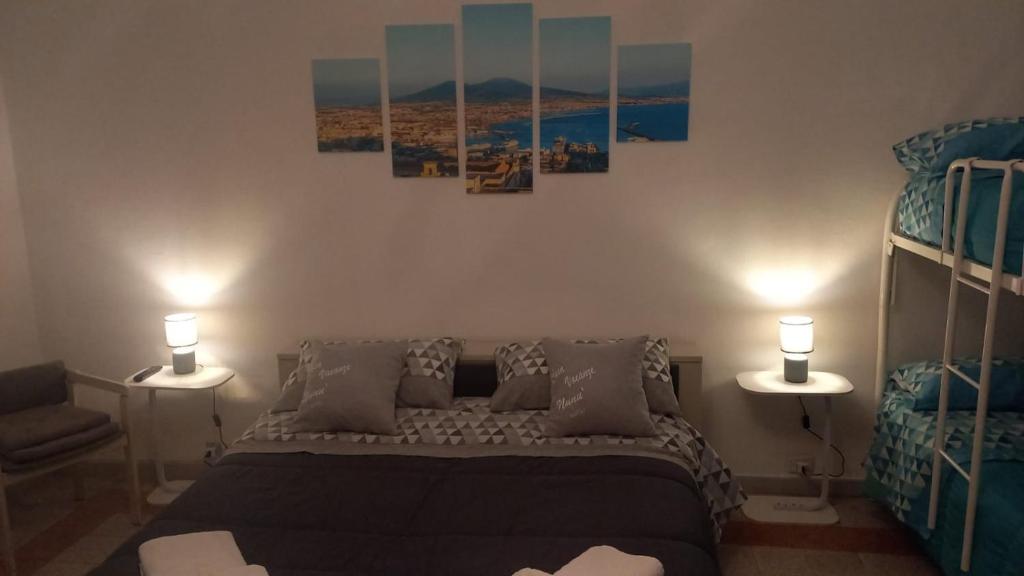 Et opholdsområde på Casa vacanze Nunù