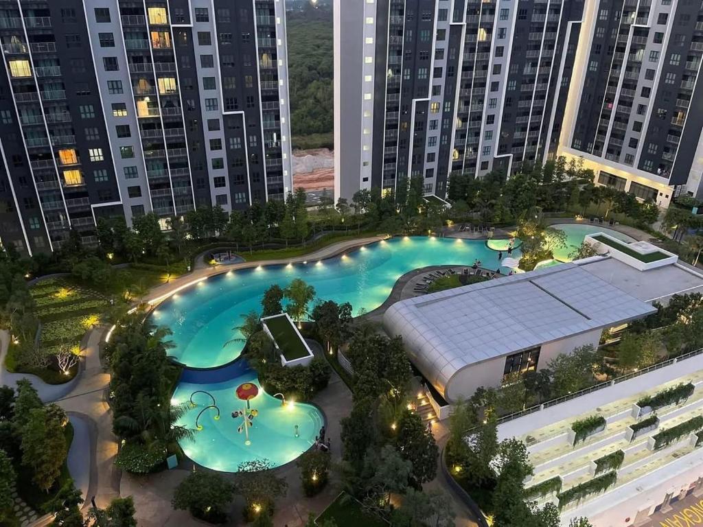 Bazén v ubytování Maya Bay Splashmania Homestay nebo v jeho okolí