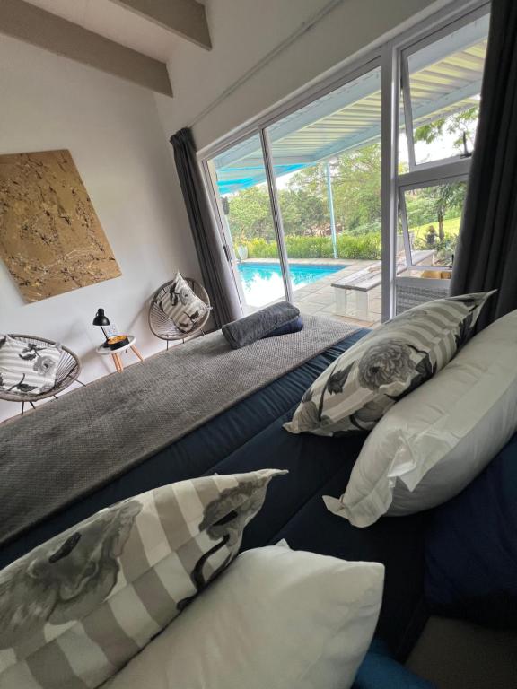 Ένα ή περισσότερα κρεβάτια σε δωμάτιο στο The Granny Flat