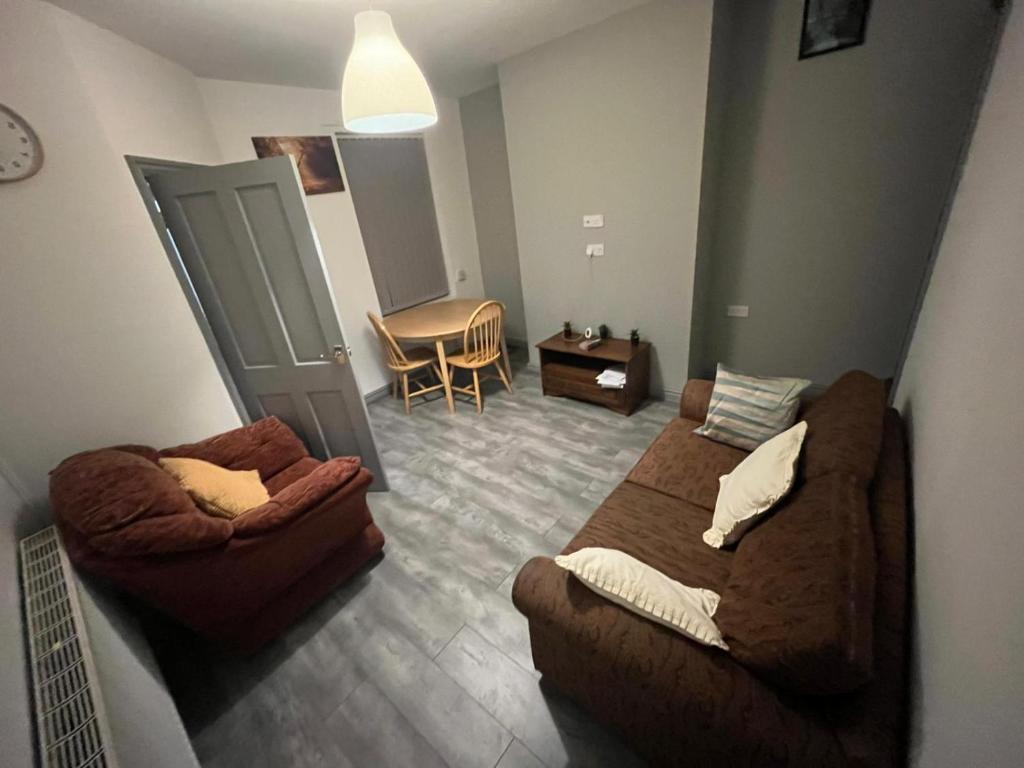 Et opholdsområde på Heath lodge