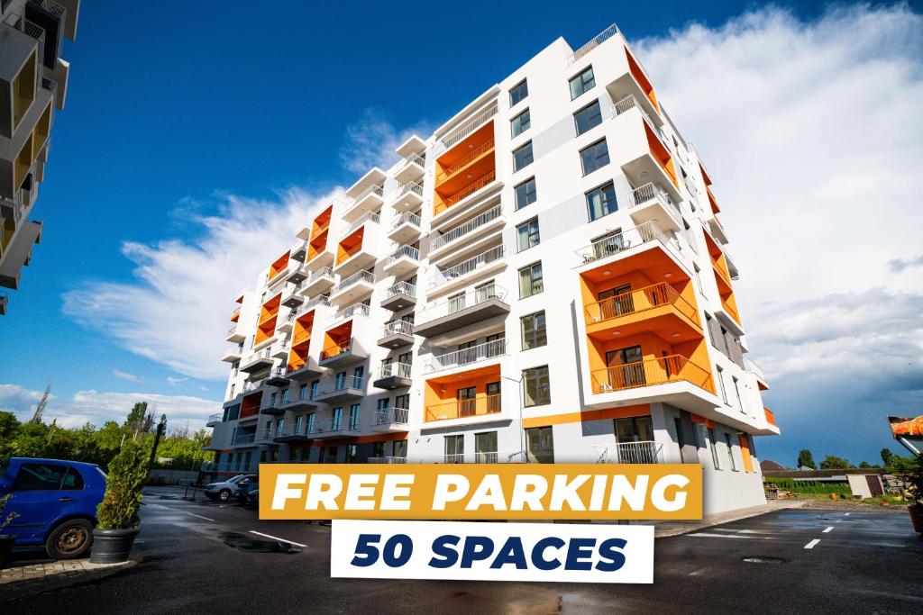 Budova, kde se aparthotel nachází