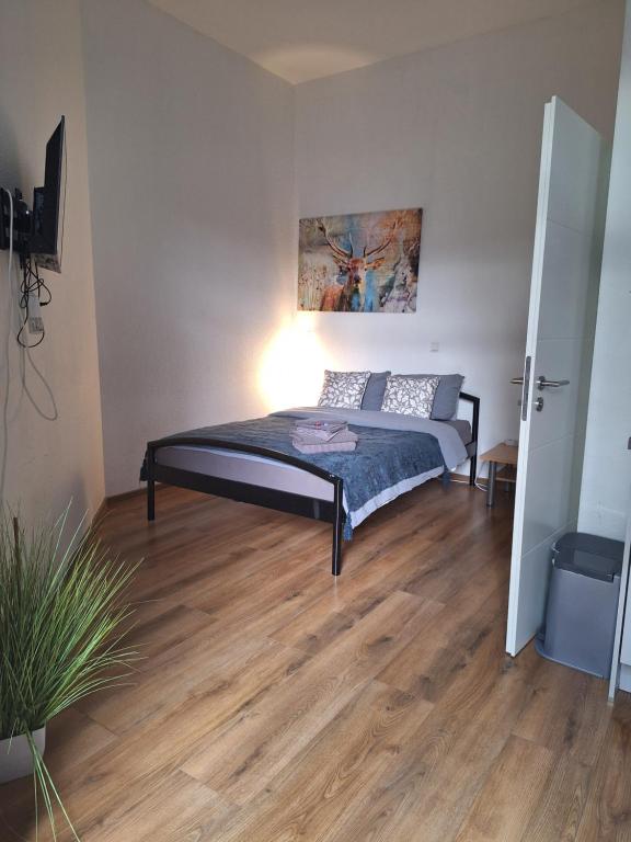 Llit o llits en una habitació de Felix Appartment H1a