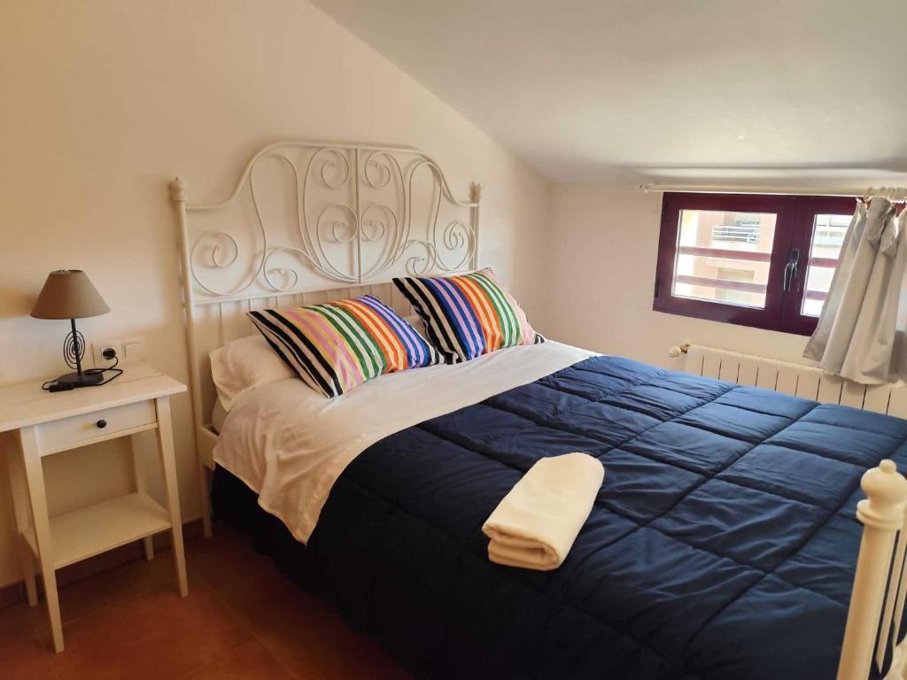 Postel nebo postele na pokoji v ubytování Caudiel entre Sierras