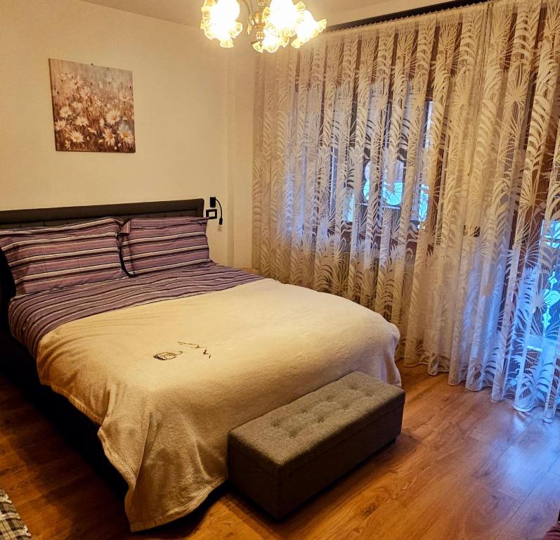 Postel nebo postele na pokoji v ubytování Cesira