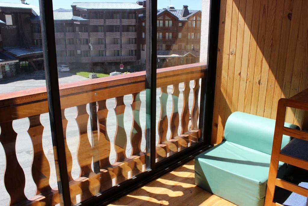 Balkón nebo terasa v ubytování Hauts De Vanoise Appartements VTI