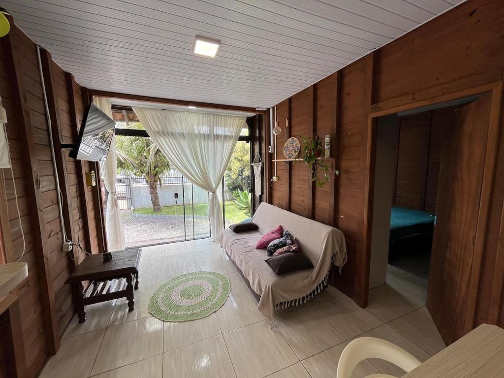 Posezení v ubytování Cabana Caiçara