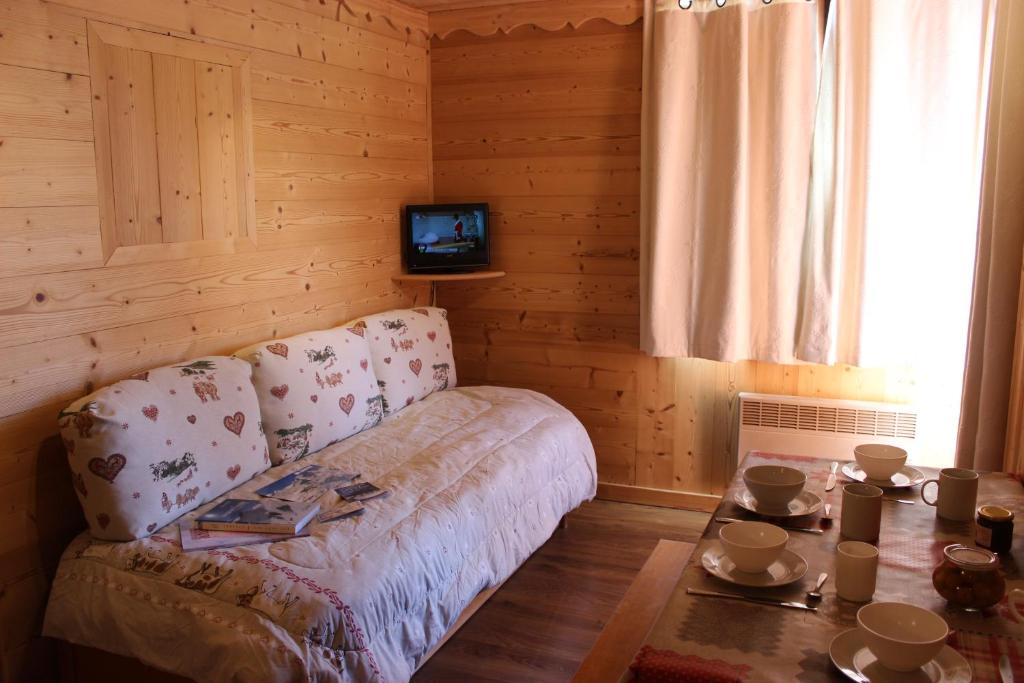 TV a/nebo společenská místnost v ubytování Joker Appartements VTI
