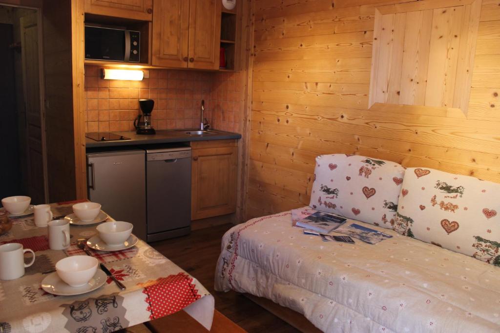 Kuchyň nebo kuchyňský kout v ubytování Joker Appartements VTI