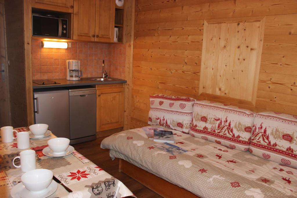 Kuchyň nebo kuchyňský kout v ubytování Joker Appartements VTI